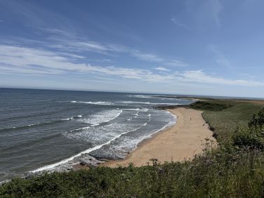 Deserted Northumbrian beaches are in abundance