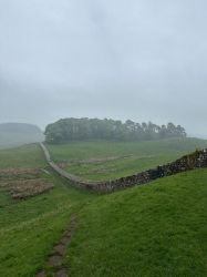 A moody Hadrians Wall