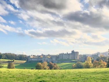 Alnwick Castle - one of many in the county