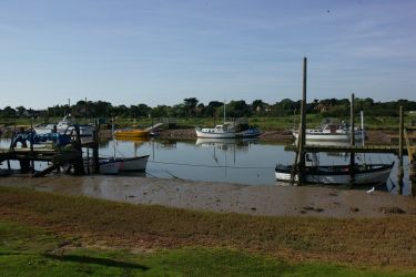 Walk along the harbour and marshes of Walberswick and Southwold