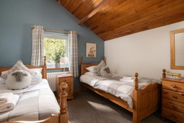 1 of 2 twin bedrooms.