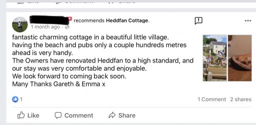 Heddfan Cottage
