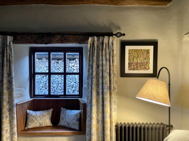 A quiet corner of the living room