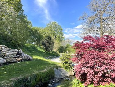The little lane that leads to Howe Foot and Garden Cottage