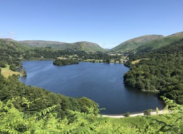 The beautiful surroundings of Grasmere