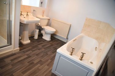 Family Bathroom with separate shower and bath