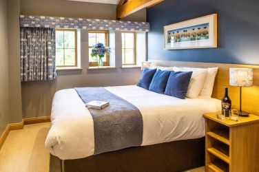Blue bedroom