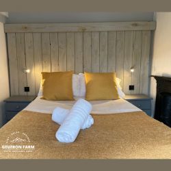 Bedroom 2; The Old Farmhouse, Double bedroom with valley views