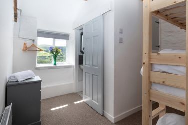 Bedroom 2: Triple Bunk bed with ensuite Shower room