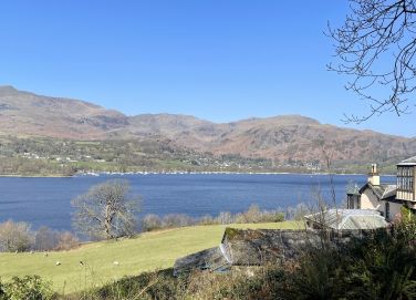 Brantwood, John Ruskin's former home, at Coniston Water