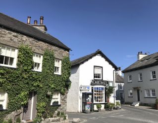 The pretty, foodie village of Cartmel