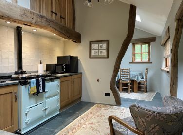 A warm and welcome sight as you come into the cottage