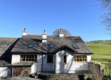 Otley Beck cottage....from the other side of Otley Beck