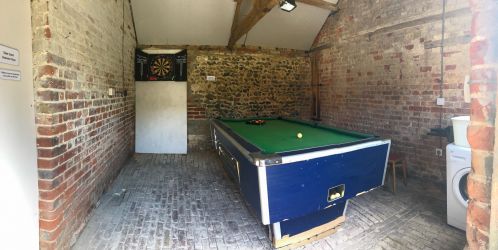You have soul use of Games Room with pool table and dart board.
