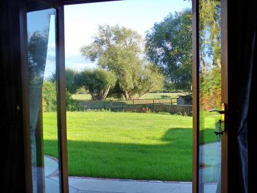 View from the lounge