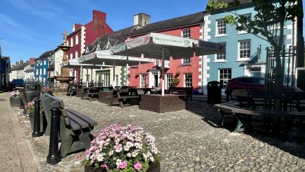 Llandovery town square, so pretty