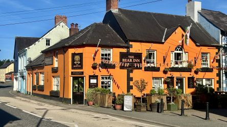 The colourful Bear Inn