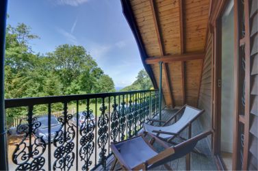Gamekeeper's balcony with views to Heddon's Mouth