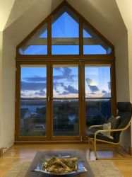Sunset from the living room
