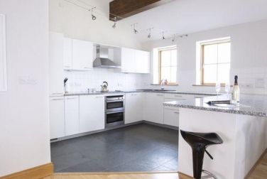 Modern well equipped kitchen
