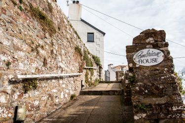 Entrance to Cambrian House is on Settlands Hill.
