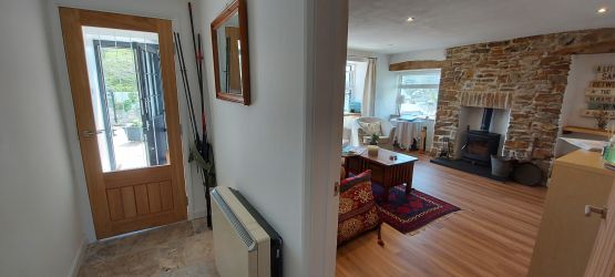 View of Lounge and hallway.