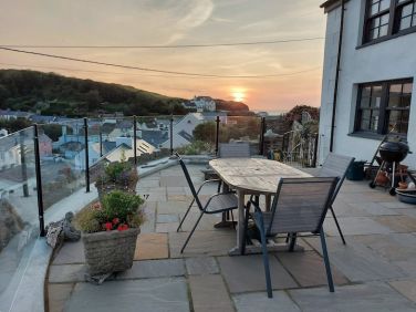 Sunsets to enjoy on the terrace most summer evenings.