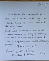 Guestbook comments