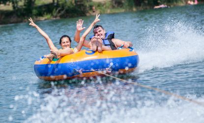 Lots of watersports in the area
