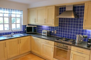 Modern well equipped kitchen