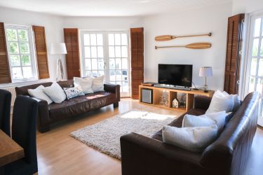Large, light filled living room