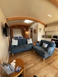 The interior of the sea breeze studio. It has an en suite shower room.