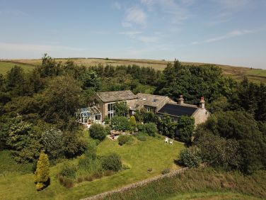 Air view of Skipton Cottage - The Healthy Home Retreat from the sky