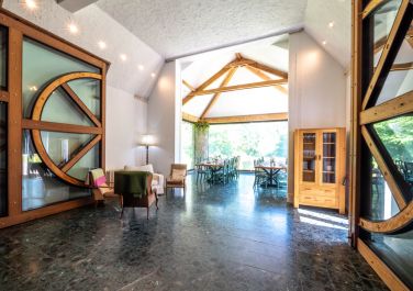 After dining dance the night away in the party room Monnow Valley Studios