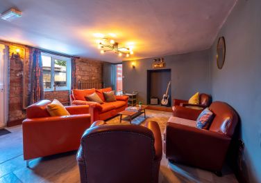 Cosy music room to chat & unwind Monnow Valley Studios Monmouthshire