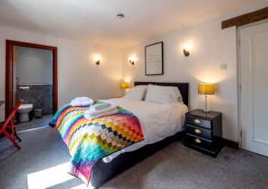 Bedroom 1 Super king Bedroom with ensuite Monnow Valley Studios