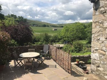 Redmire Barn&rsquo;s sun terrace