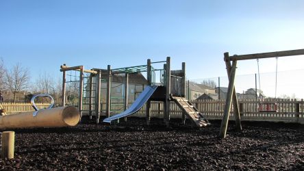 Children's playgrounds - one of three.
