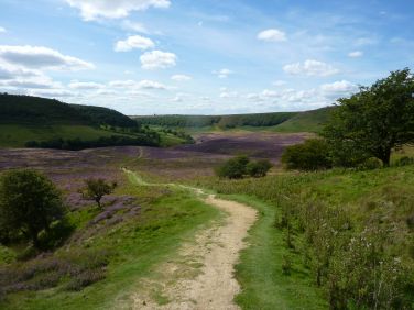 North York Moors National Park - the Hole of Horcum is a spectacular walk