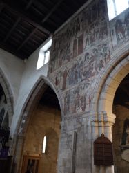 Pickering Church, home of the famous Medieval wall paintings