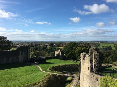 Views across Pickering from Pickering Castle
