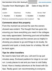 5* reviews for Low Costa Mill