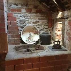 The old Wash House now houses a modern laundry for guests.