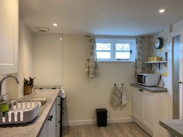 Newly fitted kitchen