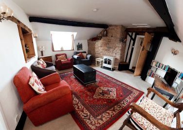 Large sunny living room.