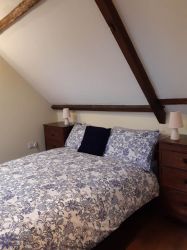 Upstairs Double Bedroom With Original Beams