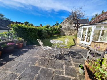 Lovely Garden For Relaxation And Enjoying A Glass Of Wine