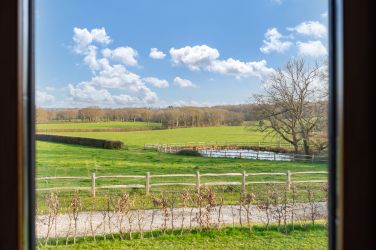 Southerly view across Beechcroft Farm