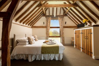 First floor double bedroom with super-king bed
