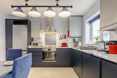 Bright and airy kitchen